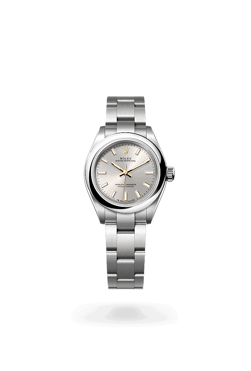 Rolex Oyster Perpetual 28 in Edelstahl Oystersteel