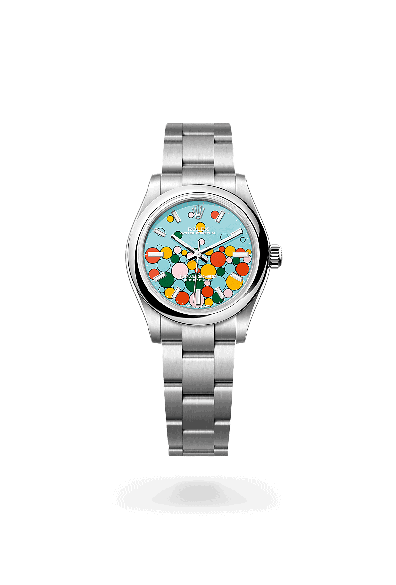 Rolex Oyster Perpetual 31 in Edelstahl Oystersteel