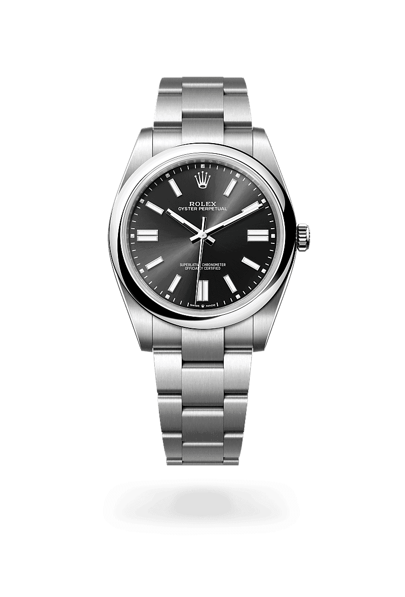 Rolex Oyster Perpetual 41 in Edelstahl Oystersteel